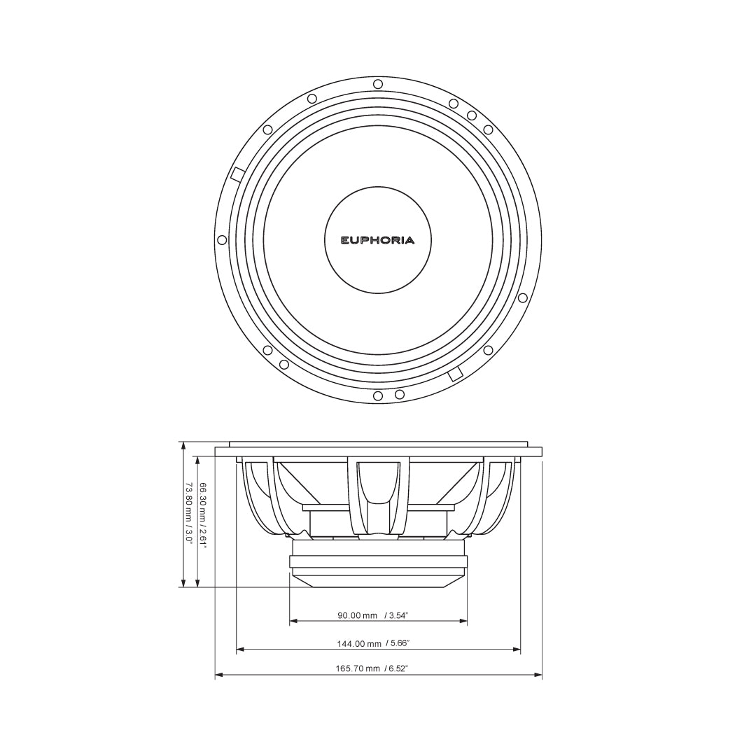 EPM65N : 6.5" NEO Midrange