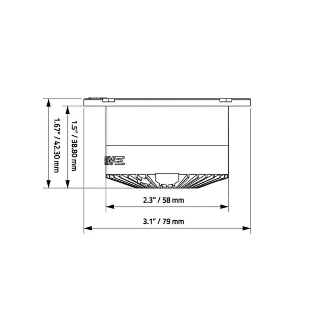 EPT1N : 1" High Output NEO Tweeter