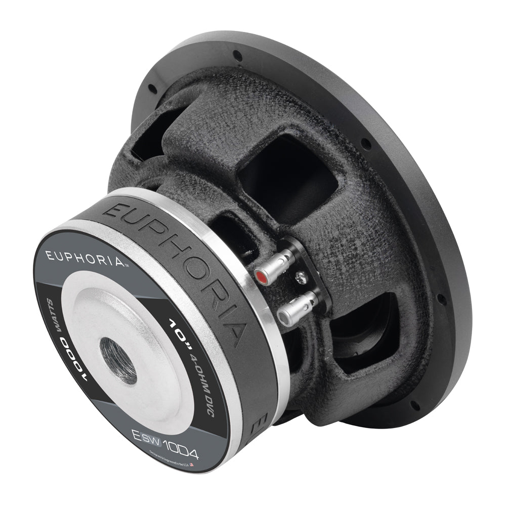 ESW12D4 : 12" DUAL 4 OHM SUBWOOFER