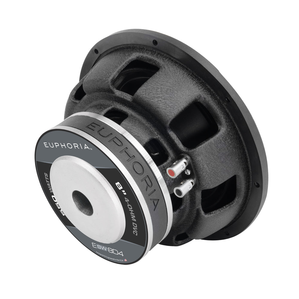 ESW8D4 : 8" DUAL 4 OHM SUBWOOFER
