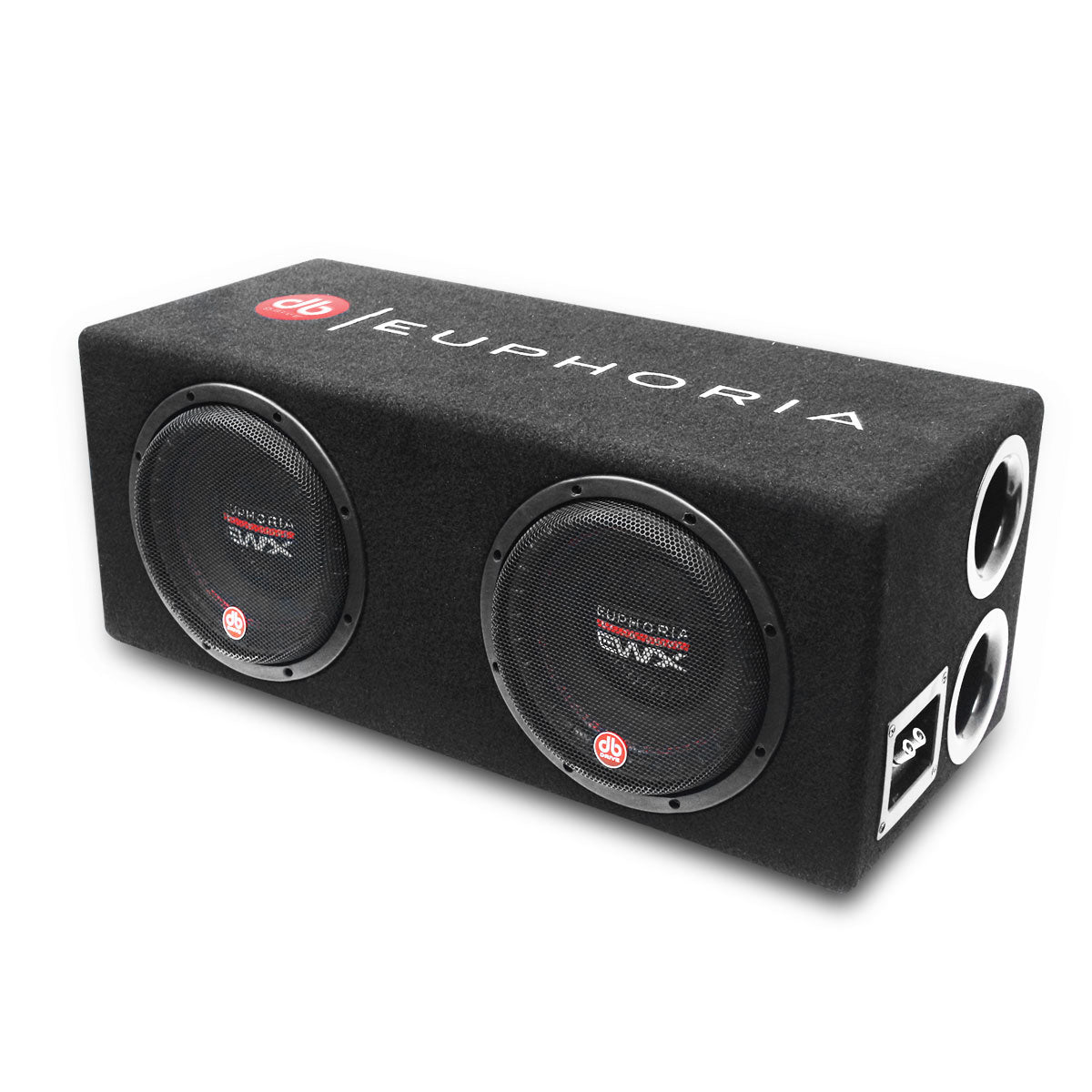 EWXPW8-2B : Dual 8" Subwoofer Bass Crate Enclosure
