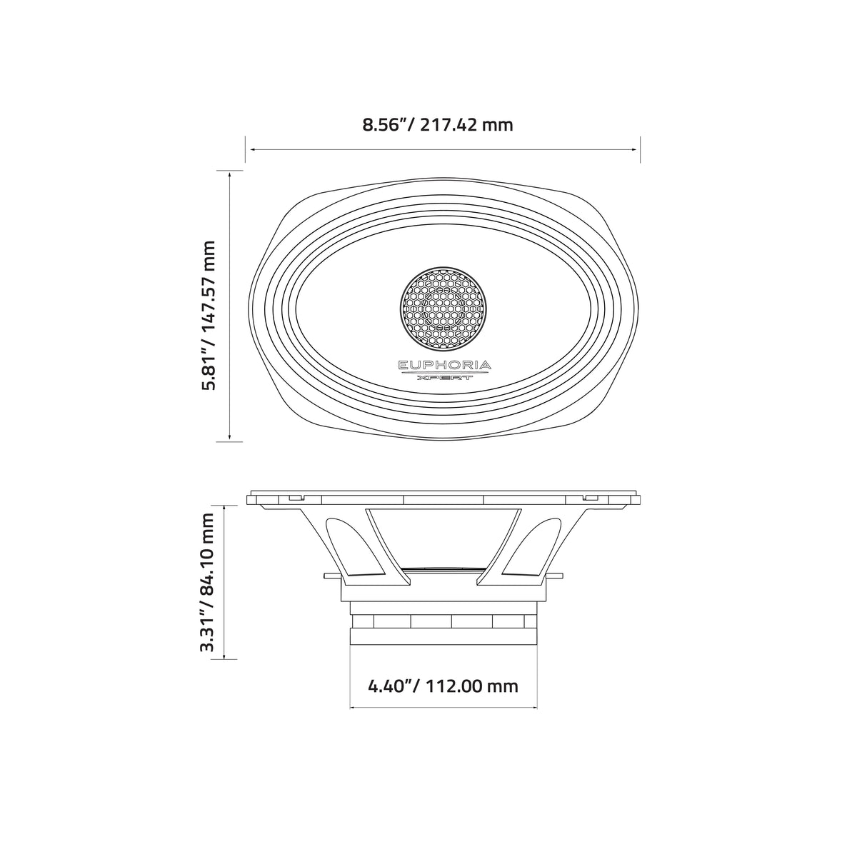 EX69NCX : NEO 6"×9" 2-Way Loudspeaker (1 Pair)