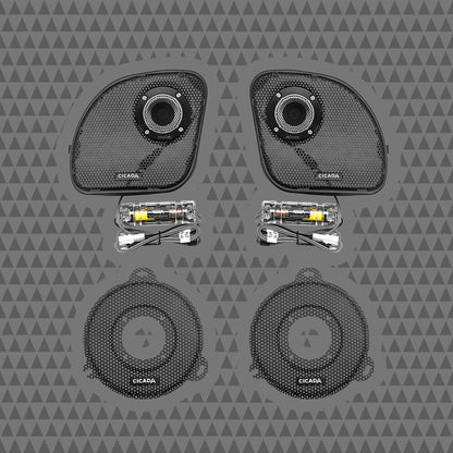 6.5-INCH MID-BASS COMPONENT SPEAKERS KIT – 2Ω