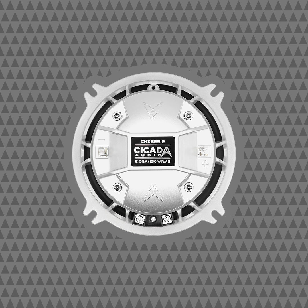 5.25″ Pro Coax Horn Speakers – 2Ω