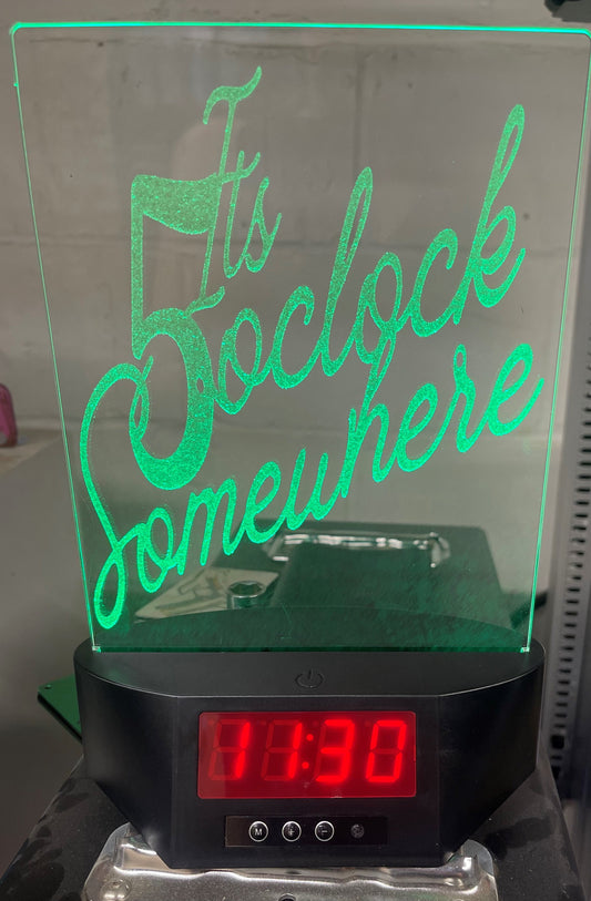 LED Alarm Clock