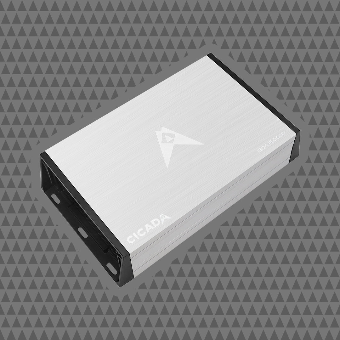 BDA16001D 1600W Monoblock Amplifier For Motorcyclists Delivers Thunderous Bass And Clean Power
