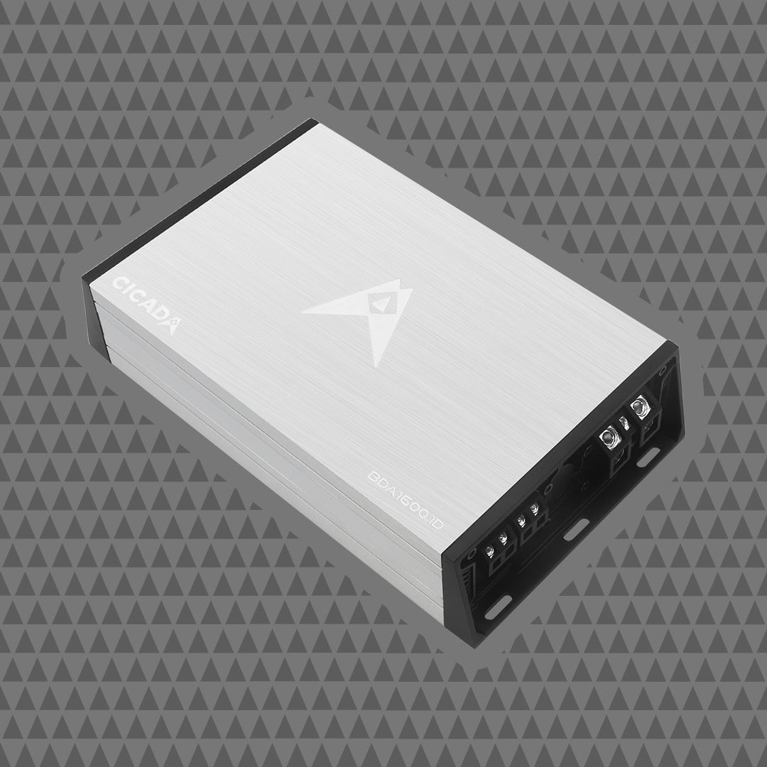 BDA16001D 1600W Monoblock Amplifier For Motorcyclists Delivers Thunderous Bass And Clean Power