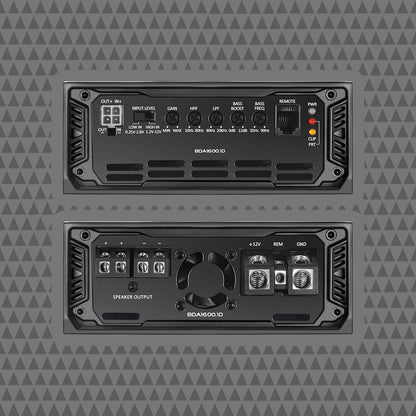 BDA16001D 1600W Monoblock Amplifier For Motorcyclists Delivers Thunderous Bass And Clean Power