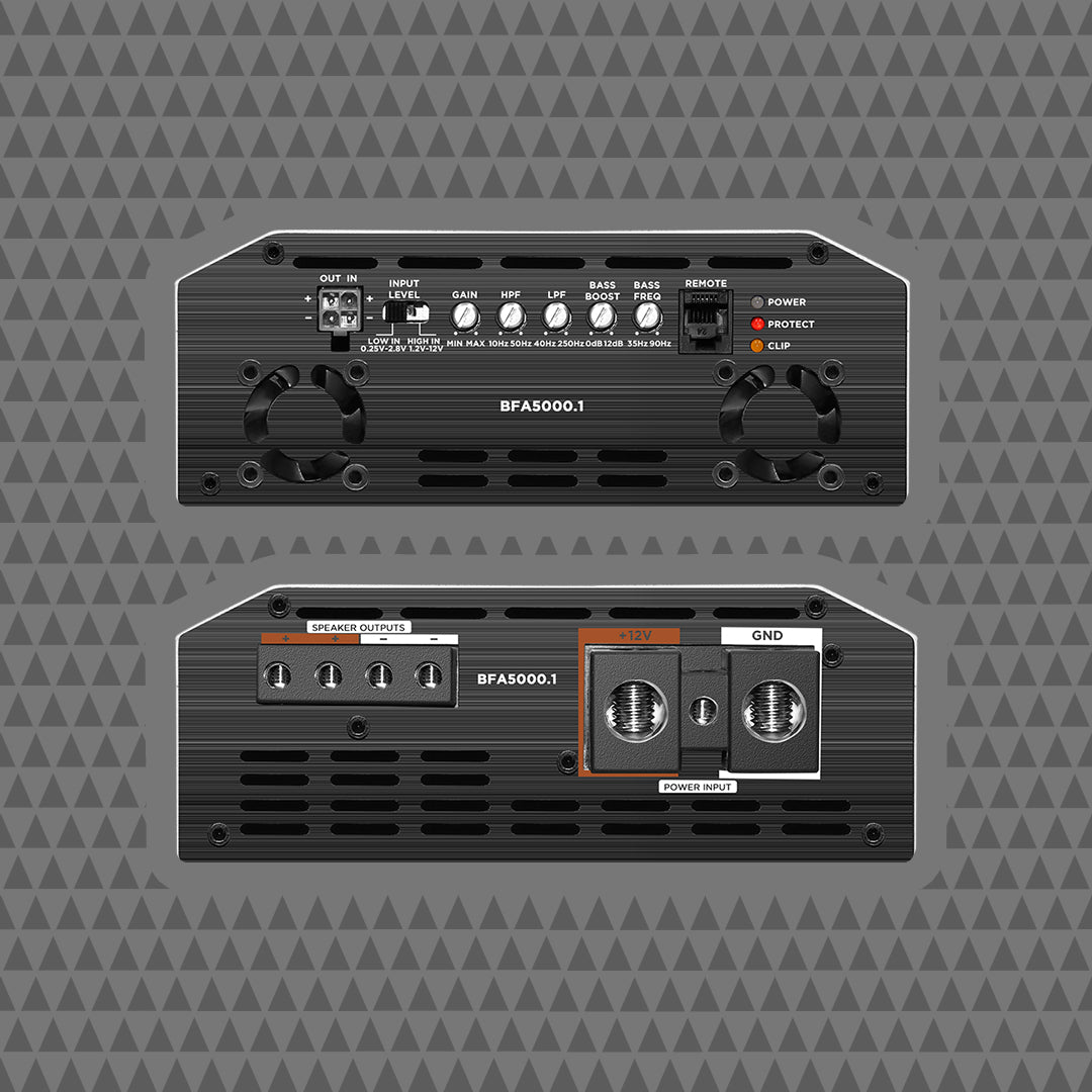 5000W x 1 MONO CLASS D AMPLIFIER