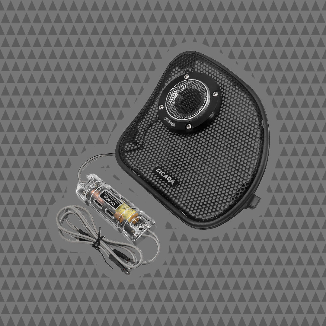Cicada Audio RR075T Tweeters For Harley Road Glide Grills 2014 To 2023 Easy Fit Ultra Shallow