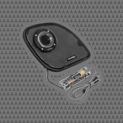 Cicada Audio RR075T Tweeters For Harley Road Glide Grills 2014 To 2023 Easy Fit Ultra Shallow