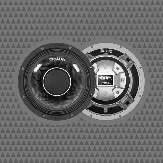 8″ Pro Coax Horn Speakers – 4Ω