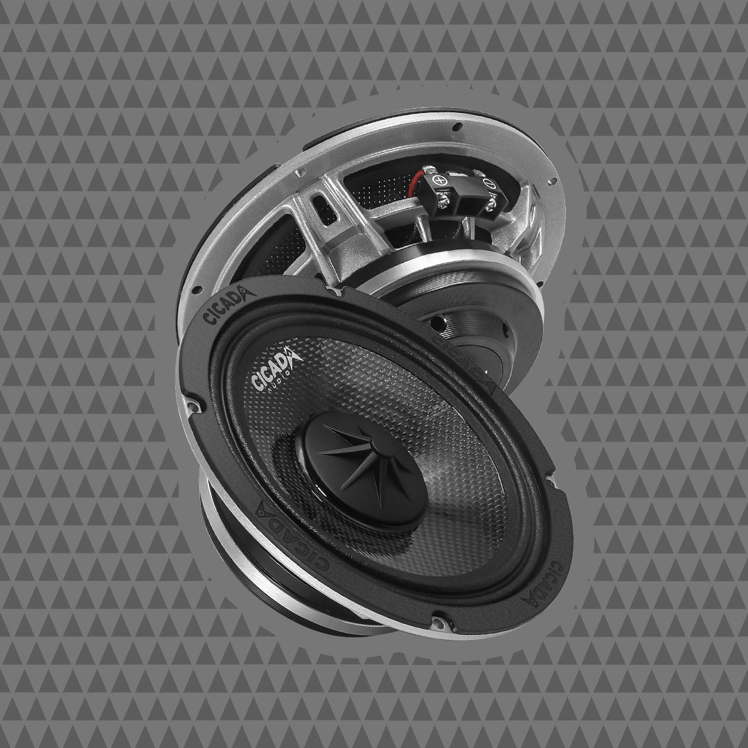 6.5-INCH MID-BASS COMPONENT SPEAKERS – 2Ω