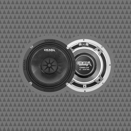 6.5-INCH MID-BASS COMPONENT SPEAKERS – 2Ω