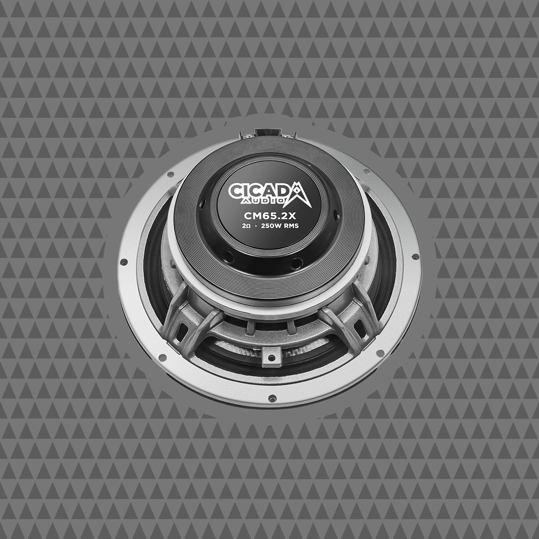 6.5-INCH MID-BASS COMPONENT SPEAKERS – 2Ω