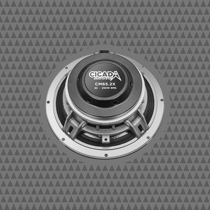 6.5-INCH MID-BASS COMPONENT SPEAKERS – 2Ω