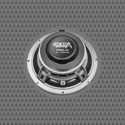 6.5-INCH MID-BASS COMPONENT SPEAKERS – 4Ω