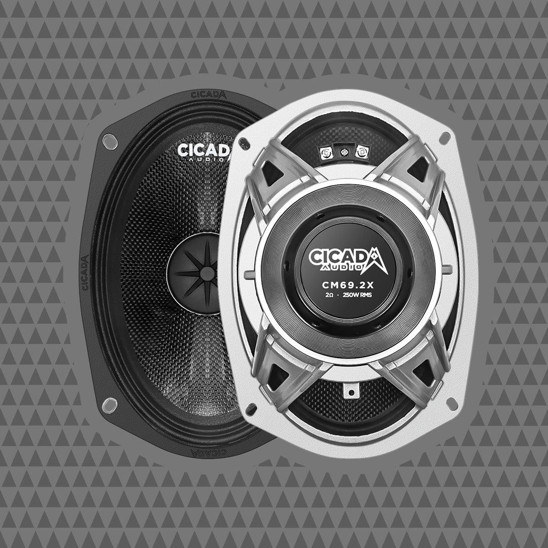 6X9-INCH MID-BASS COMPONENT SPEAKERS – 4Ω