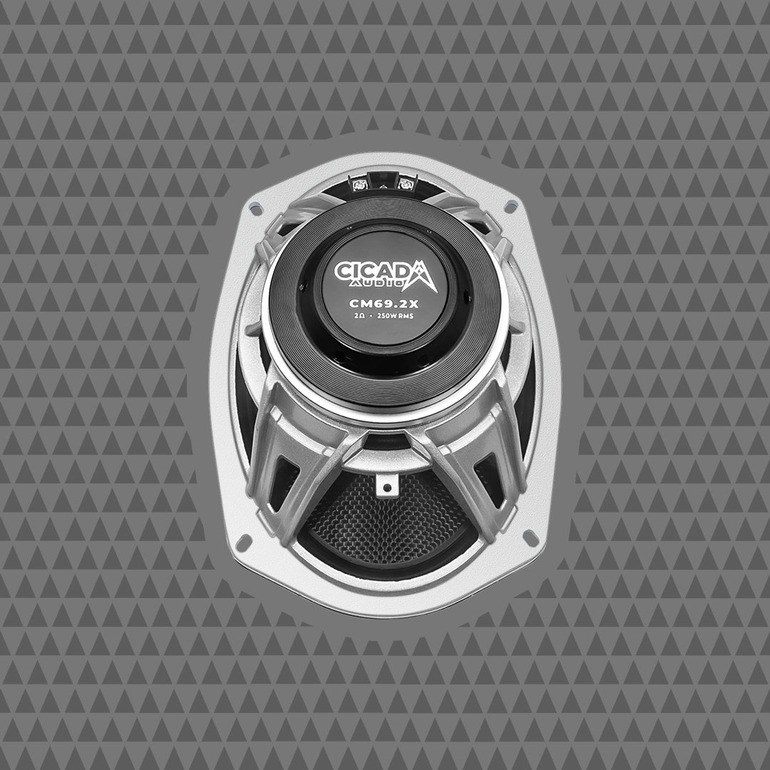 6X9-INCH MID-BASS COMPONENT SPEAKERS- 2Ω