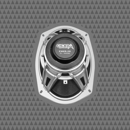 6X9-INCH MID-BASS COMPONENT SPEAKERS- 2Ω