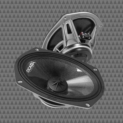 6X9-INCH MID-BASS COMPONENT SPEAKERS – 4Ω