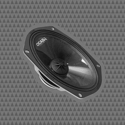 6X9-INCH MID-BASS COMPONENT SPEAKERS – 4Ω