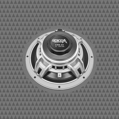 8-INCH MID-BASS COMPONENT SPEAKERS – 4Ω