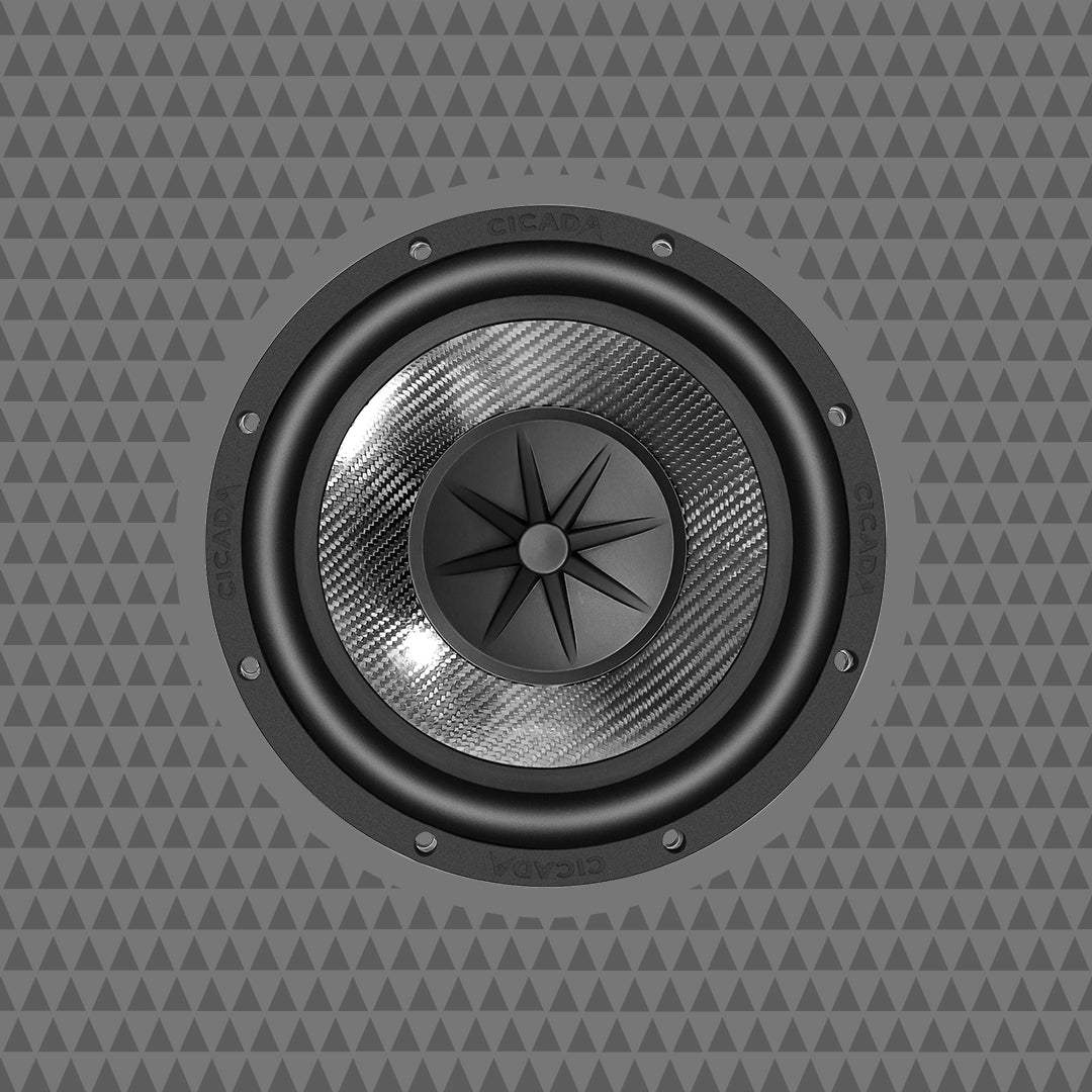 Cicada Audio CMB10S4NEO Mid Bass Driver for Harley Davidson Motorcycles with CMC Cone and NEO Tech