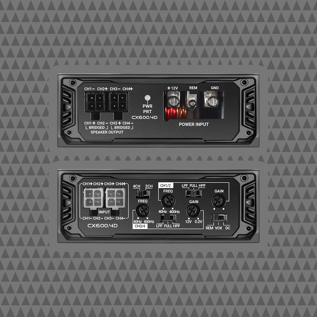 CX600.4D 4 Channel 600W Full Range Class D Amplifier
