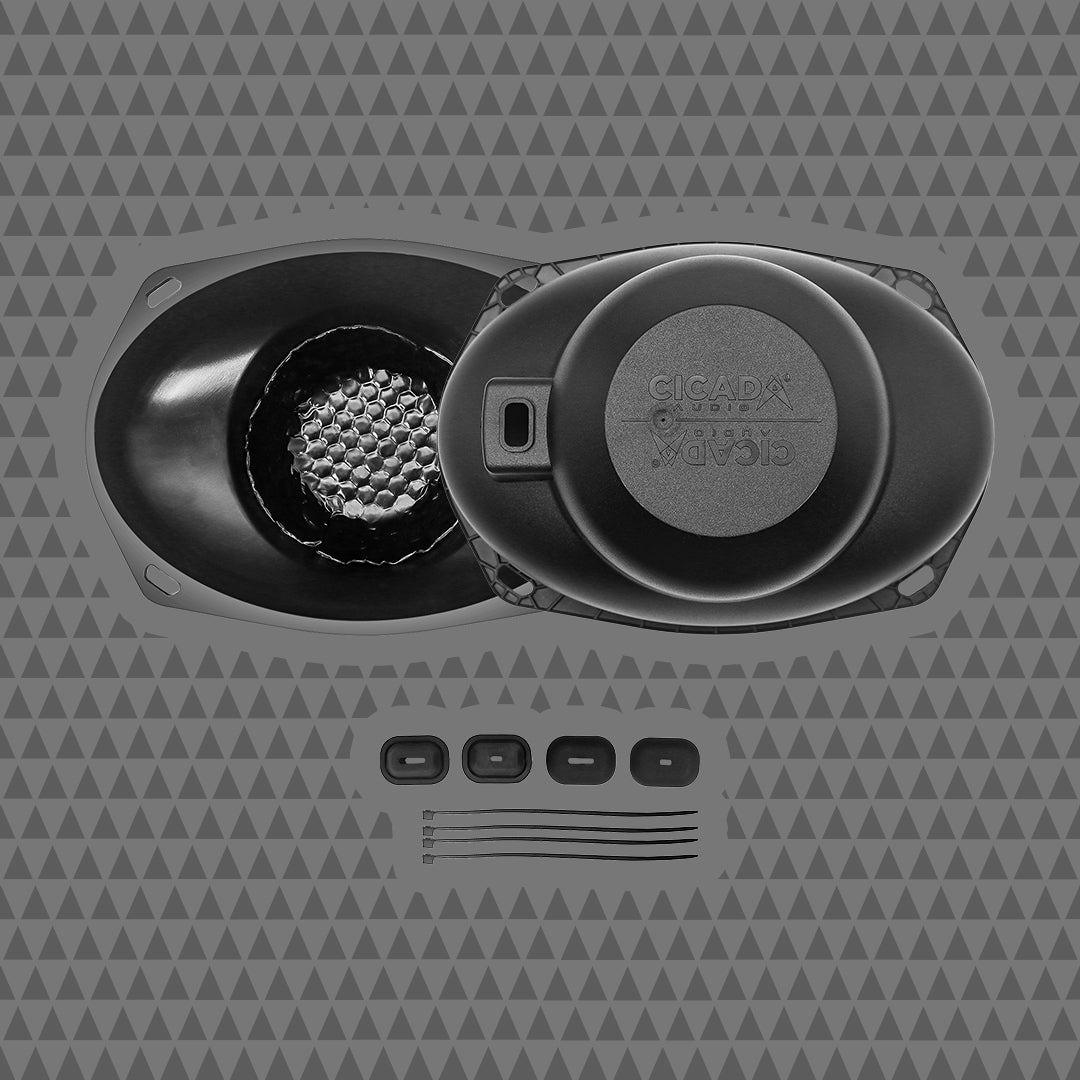 6X9-INCH MID-BASS COMPONENT SPEAKER KIT – 2Ω