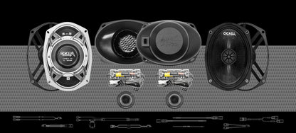 6X9-INCH MID-BASS COMPONENT SPEAKER KIT – 2Ω