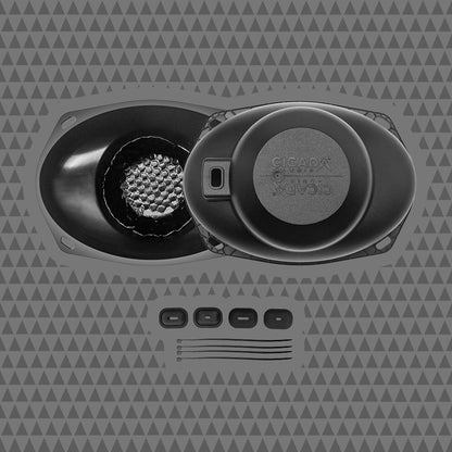 6X9-INCH MID-BASS COMPONENT SPEAKER KIT – 4Ω
