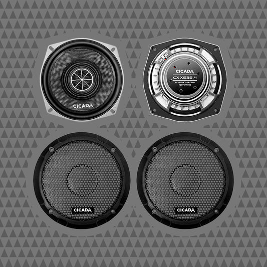 5.25-INCH PRO COAXIAL SPEAKERS – 4Ω
