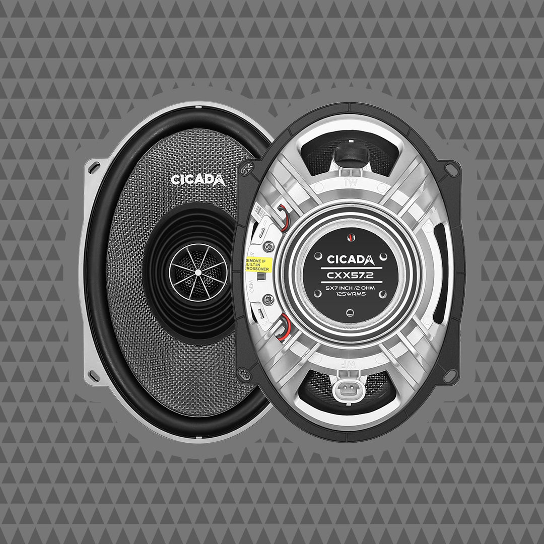 5X7-INCH PRO COAXIAL SPEAKERS – 2Ω