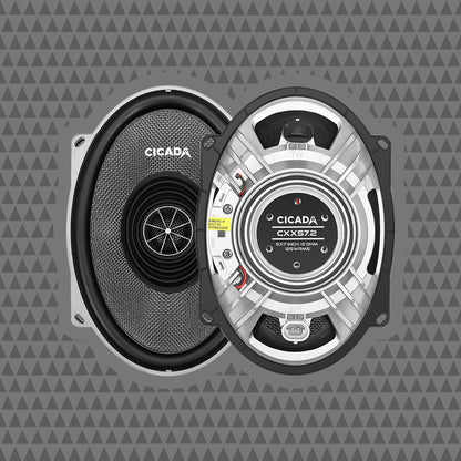 5X7-INCH PRO COAXIAL SPEAKERS – 2Ω
