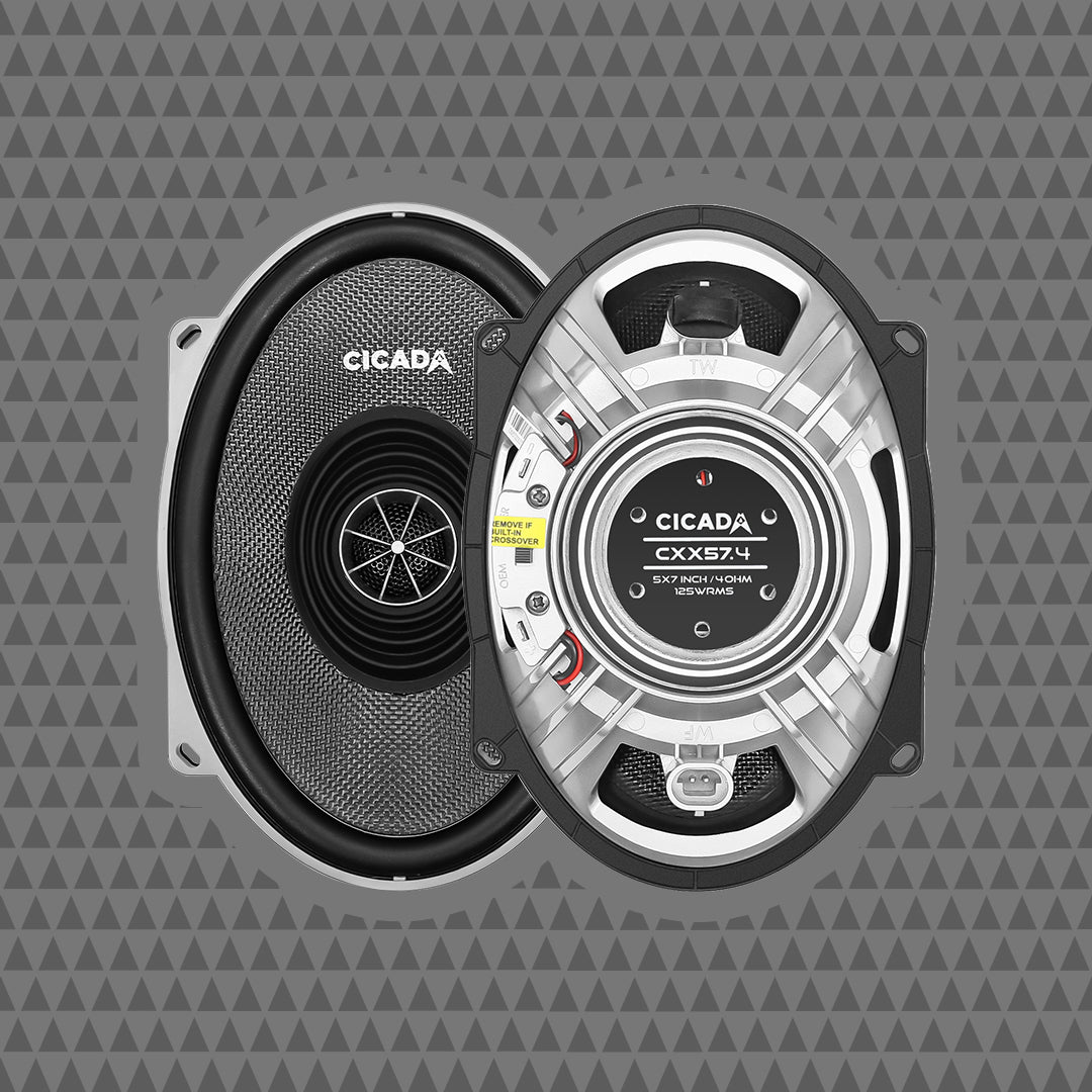 5X7-INCH PRO COAXIAL SPEAKERS – 4Ω