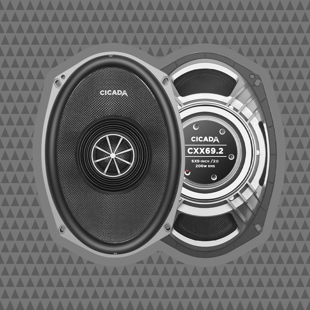 6×9-INCH PRO COAXIAL SPEAKERS – 2Ω