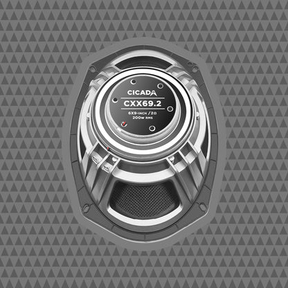 6×9-INCH PRO COAXIAL SPEAKERS – 2Ω