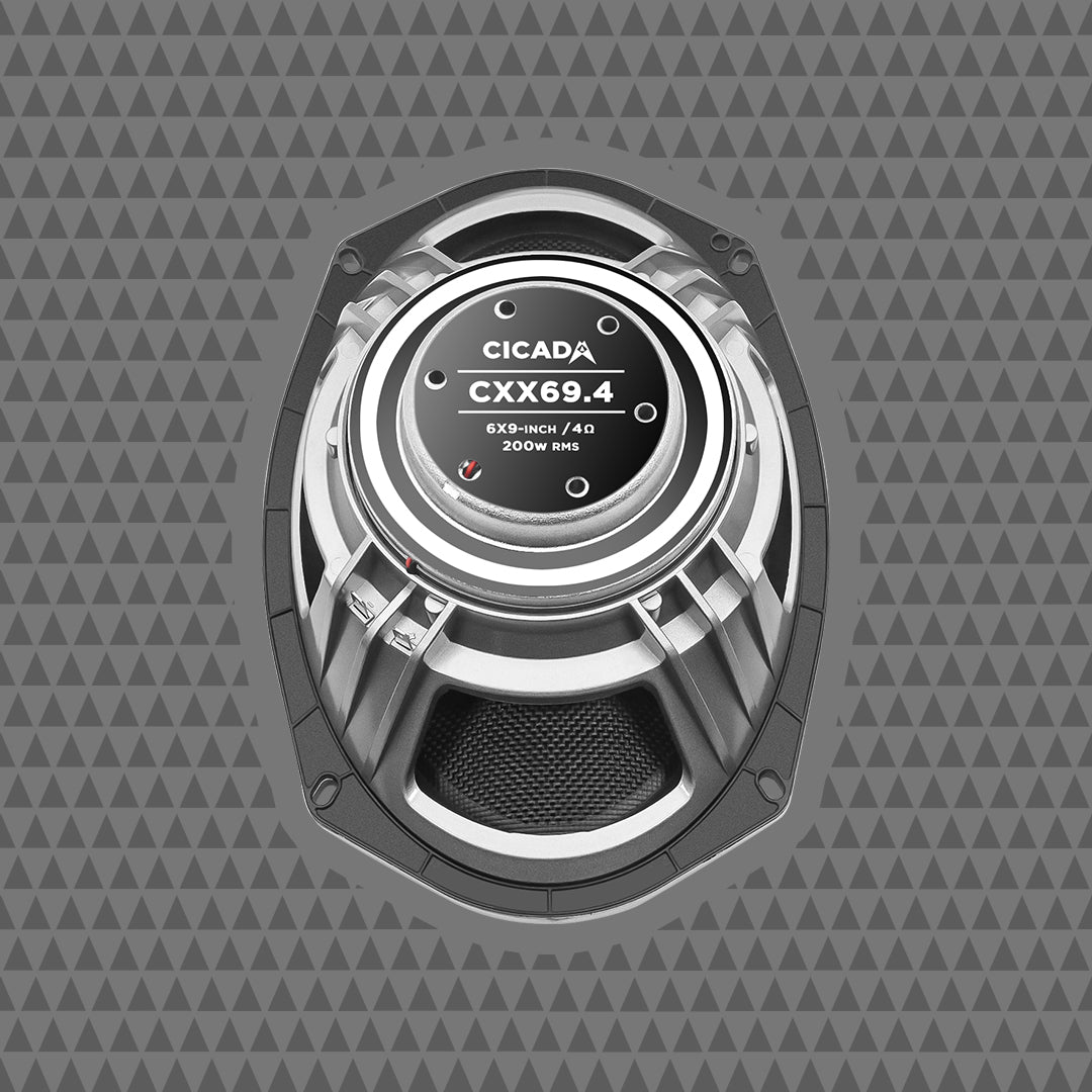 6×9-INCH PRO COAXIAL SPEAKERS – 4Ω