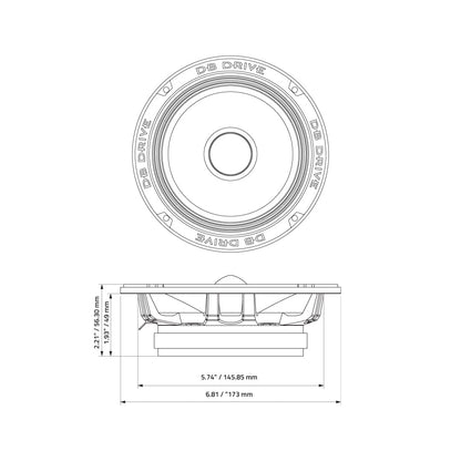 E5PRO 6MPR : 6.5" PRO Audio Midrange