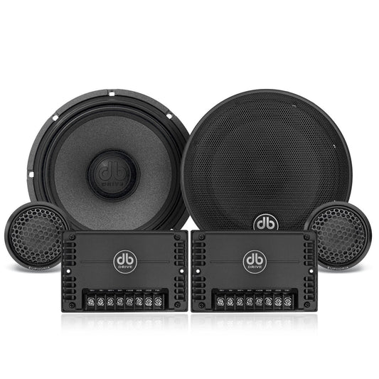 E5 : 6.5" Component System W/Silk Dome Tweeter