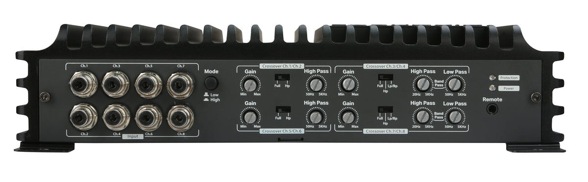 EA8.600 : 8-channel Class D amplifier