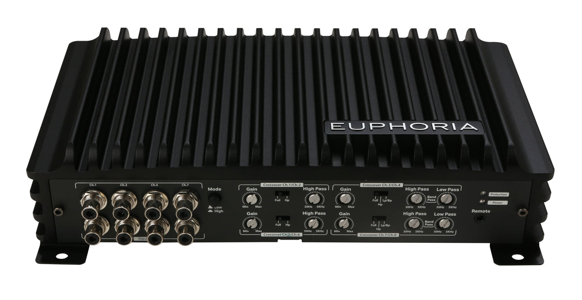 EA8.600 : 8-channel Class D amplifier
