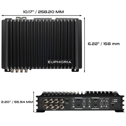 EA8.1200 : 8-channel Class D amplifier