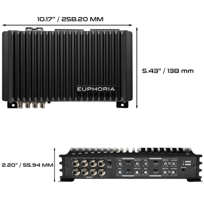EA8.600 : 8-channel Class D amplifier