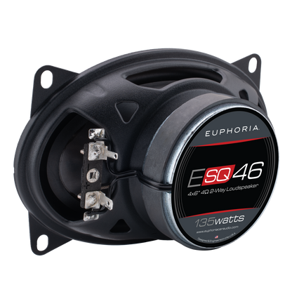 ESQ46 : SQ 4"×6" 2-way Loudspeaker (Pair)