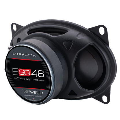 ESQ46 : SQ 4"×6" 2-way Loudspeaker (Pair)