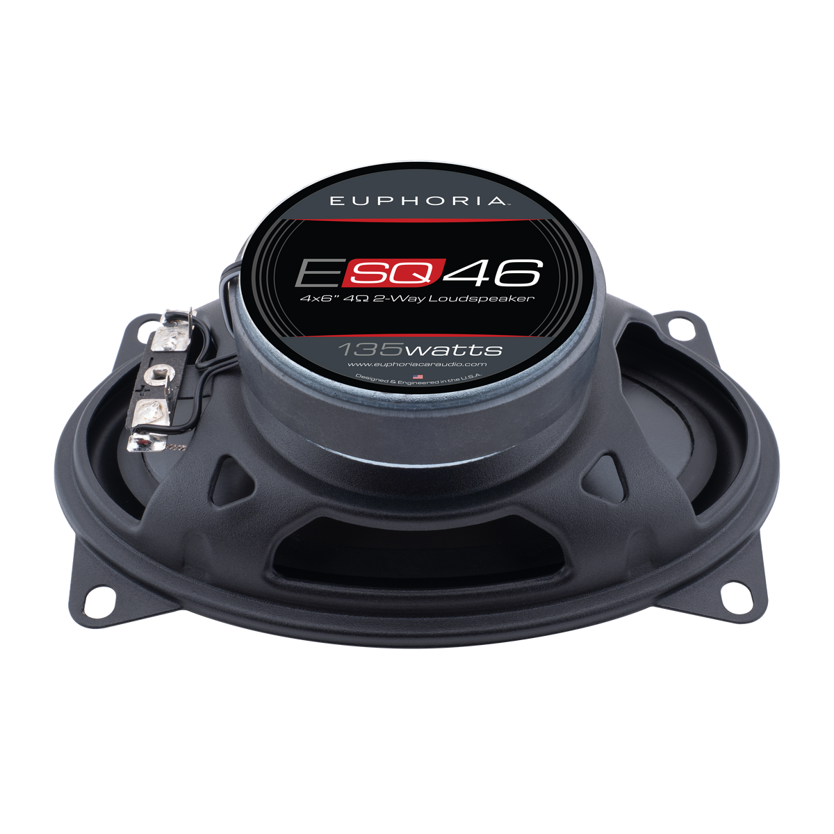 ESQ46 : SQ 4"×6" 2-way Loudspeaker (Pair)