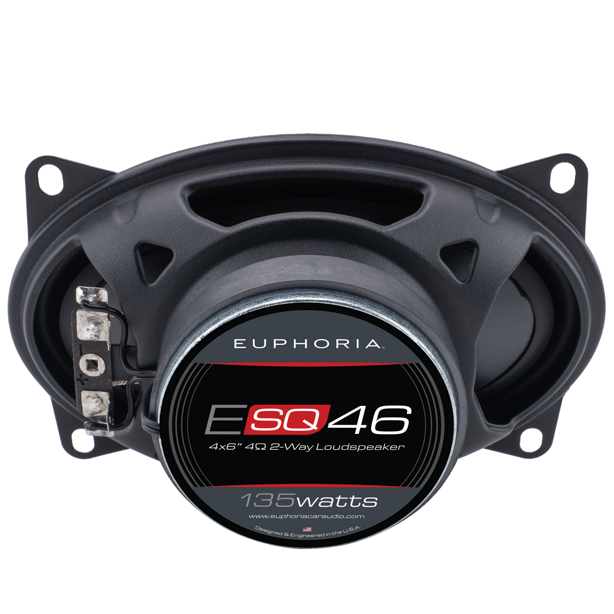 ESQ46 : SQ 4"×6" 2-way Loudspeaker (Pair)