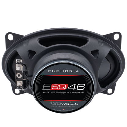 ESQ46 : SQ 4"×6" 2-way Loudspeaker (Pair)